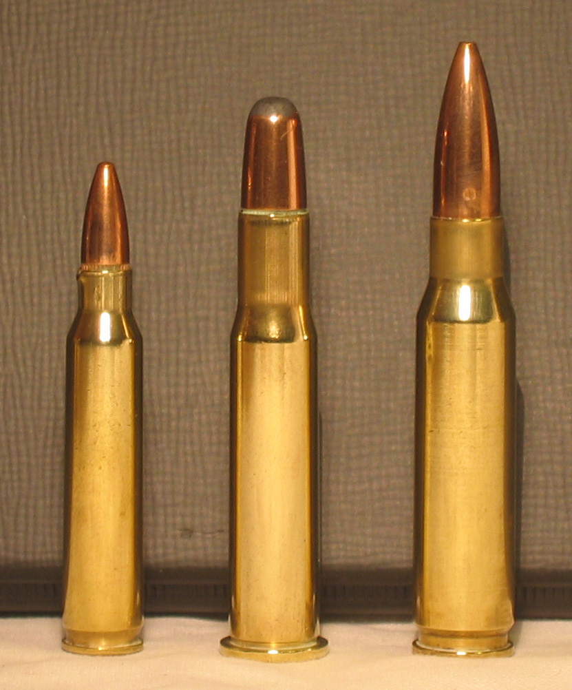 5.56x45NATO, 30-30 Winchester & .308 Winchester